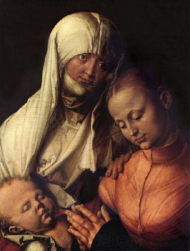 Albrecht Durer The Virgin and child with St.Anne